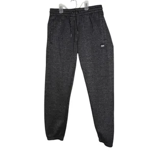 Women's Charcoal Heather Jogger Sweatpants XS Drawstring Athletic Lounge Pants thumbnail 2