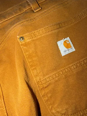 NWT Carhartt DOUBLE-KNEE PANT - RELAXED FIT - RUGGED FLEX TWILL SZ-12 thumbnail 9