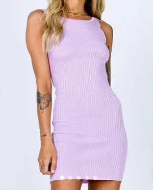 Princess Polly Ribbed Mini Dress thumbnail 1