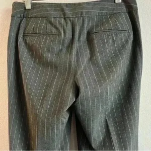 Banana Republic Women’s Gray Wool Lined‎ Stretch Pinstripe Dress Trouser Pants 6 thumbnail 4