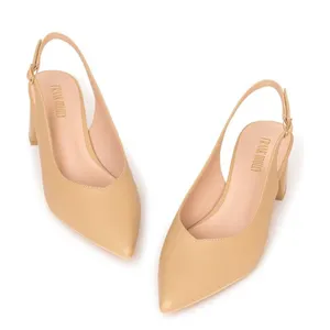 Frank Mully Women's Slingback Heels Pointed Toe Closed Toe Dressy Shoes size 9 thumbnail 1