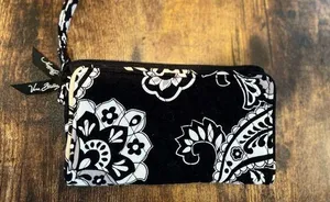 RETIRED: | Midnight Paisley wristlet/wallet thumbnail 1