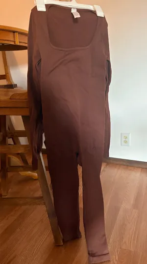 Amazon TikTok bodysuit brown thumbnail 1
