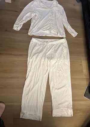 NEW Cotton Modal Shirt & Full-Length Bottom Pajama Set 2X thumbnail 7