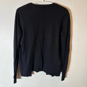 Ann Taylor Black Open Front Cardigan‎ Size Medium thumbnail 5