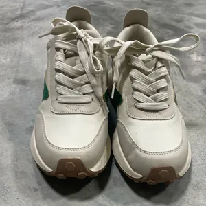 DV by Dolce Vita Braiden womens off white cream green sneakers athletic shoes thumbnail 3
