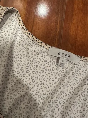 Sleeved Leopard Print Bodysuit thumbnail 2