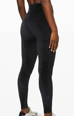 Lululemon 4 Wunder Lounge High-Rise Tight 28" *Velvet Black thumbnail 2