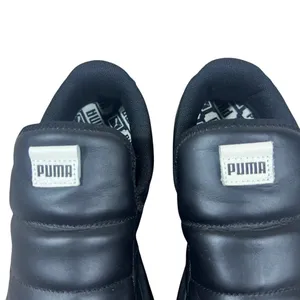 Puma Mayu Puffy Quilted Platform Slip On Sneakers Black Streetwear Size 8 thumbnail 5