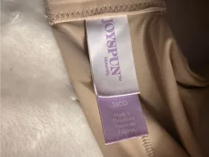 Joyspun Women's Maternity Nursing T-Shirt Bra with Flex Cup 36DD NWT Beige thumbnail 8