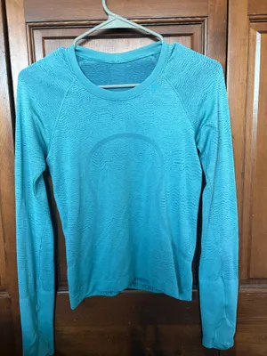 Teal Lululemon Swiftly thumbnail 1