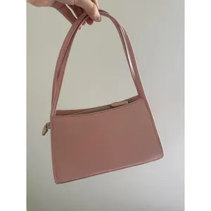 Baby Pink Faux Leather Handbag thumbnail 2