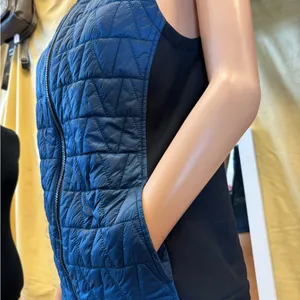 Chico's Blue Quilted Vest‎ thumbnail 2