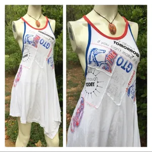 Free People Calpoly White open back beach dress or coverup thumbnail 3