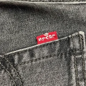 Levi's Wedgie Straight Fit Woman's Jeans in‎ Break A Leg Black Size 26 thumbnail 5