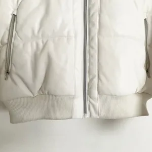 Alo Yoga Faux Leather Boss Puffer Ivory S thumbnail 10