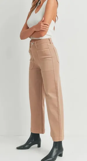 JBD Jeans Wide Leg Patch Pocket Jeans thumbnail 3