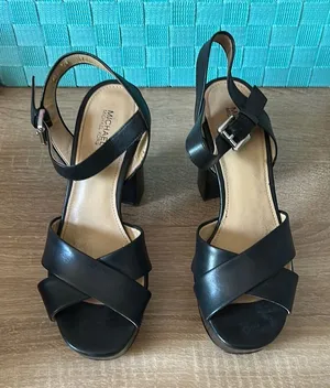 Michael Kors Black Heels with Ankle Strap thumbnail 1