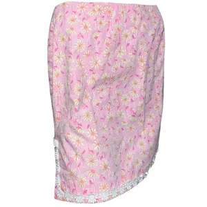 Lilly Pulitzer Vintage White Label Women’s Size 2 Pink Daisy Print Mini Skirt thumbnail 3