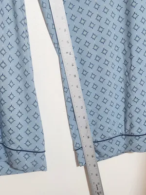 State of Day Blue Print Pajama Set Size XL thumbnail 10