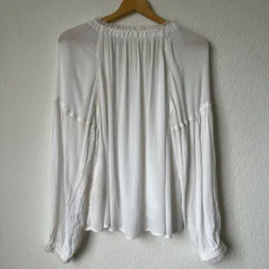 White Peasant Blouse thumbnail 6