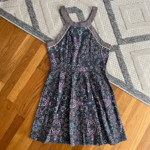 American Eagle Halter Paisley Print Mini Dress thumbnail 2