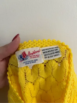 Vintage 60s Americana Knitting Mills of Miami Knit Cardigan Sweater thumbnail 3