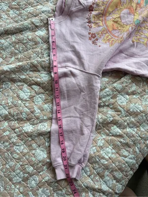 Billabong Light Pink Graphic Crewneck Sweatshirt Medium thumbnail 8