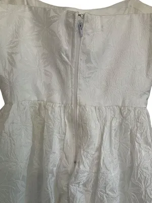 Amanda Uprichard Addison Dress in Ivory X-Small New Womens Mini Strapless thumbnail 7