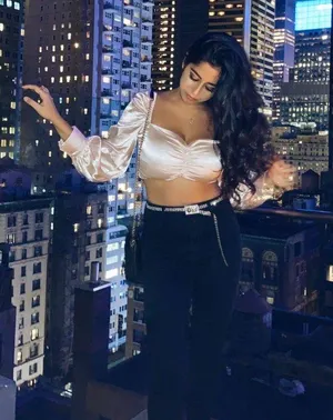 Satin Ruched Puff Sleeve Babydoll Crop Top thumbnail 6