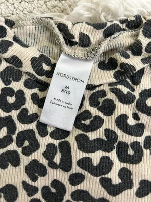 Nordstrom Leopard Print Longsleeve thumbnail 3