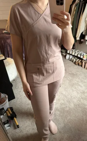 Scrub Set Tan thumbnail 1