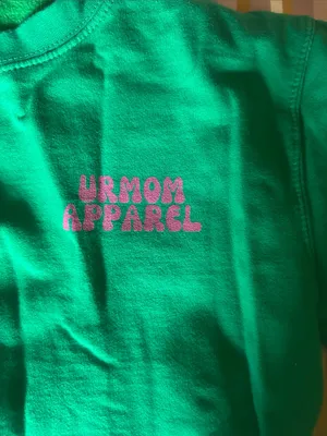 Green "Hot Mom Club" Graphic Sweatshirt - womens thumbnail 2