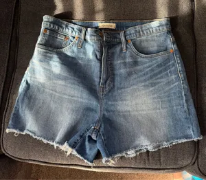 Madewell High-Rise Shorts Denim thumbnail 1