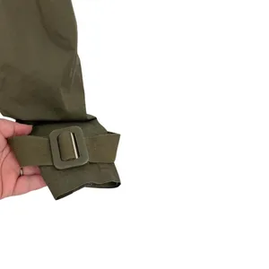 L'Academie The Virgil Pant Olive Green Paperbag Belted Utility Pants Size XS thumbnail 7