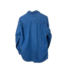 Vintage 90s BSA Embroidered Denim Shirt Noah's‎ Ark Animal Print Medium thumbnail 9