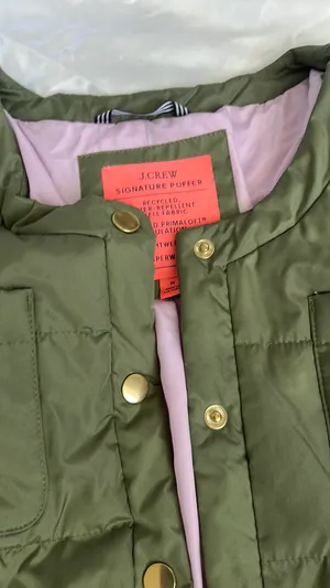 J.Crew Button Up Puffer  thumbnail 2