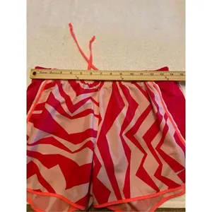 Nike Dri Fit Women’s Athletic Shorts orange/ white/zebra print size M thumbnail 6