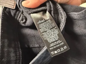 Aritzia Wilfred Free Modern Utility Pant Black 10 thumbnail 4