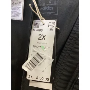 Adidas Tiro 24 Training Pants Black‎ White Women 2X IT2665 Track Pants NEW thumbnail 4