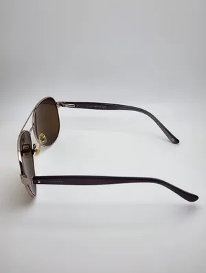 Liz Claiborne Silver & Purple Aviator Sunglasses thumbnail 10