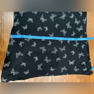 Soma Black Butterfly Pattern Tank Top thumbnail 8