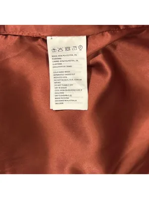 Bardot Ramona Midi Dress Copper Size M thumbnail 5