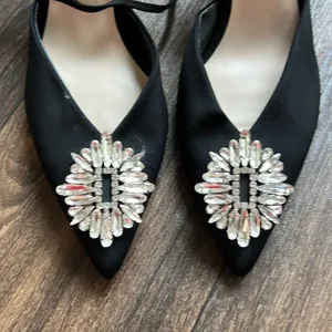 Zara Jeweled Heels thumbnail 2