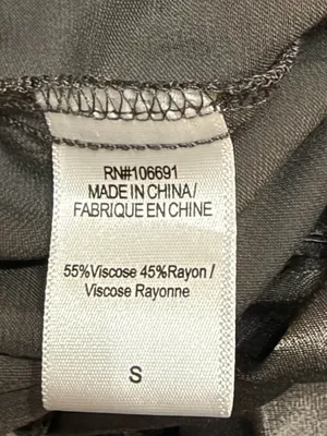 Young Fabulous & Broke (YFB) Women’s Satin Gray Cargo Pants Size Small thumbnail 5