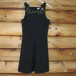 Amanda Uprichard Black Ponte Knit Dress thumbnail 2