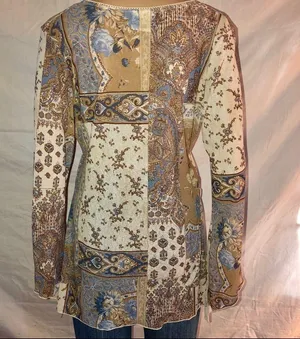 Pretty boho style flowy blouse Size M thumbnail 5