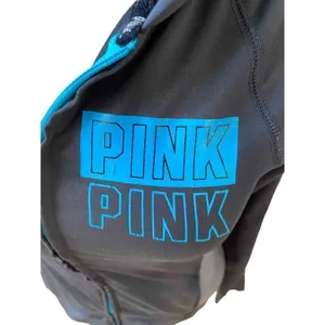 Pink Victoria’s Secret gray zipper hoodie size XS thumbnail 6