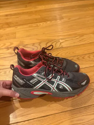 Asics Size 9.5 Gel-Venture 5 Pink and Grey Running Athletic Shoes thumbnail 3