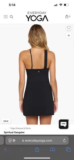 Spiritual Gangster Kaci Asymmetric Active Dress thumbnail 2